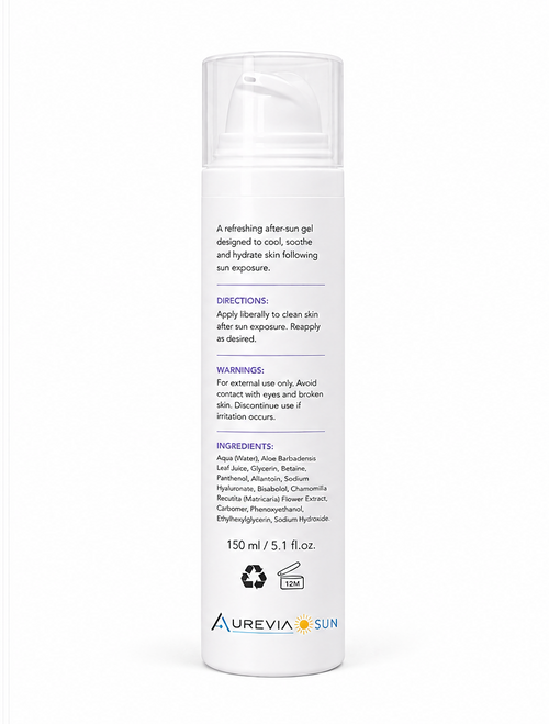 After-Sun Cooling Recovery Gel